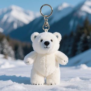 Llavero de Peluche de Osos Polares de Diseño Moderno, de Gran Venta, Personalizado de Fábrica, Precio Accesible, Juguetes de Peluche - Product Image 1