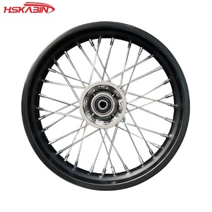 Nuevo Conjunto de Rueda Delantera para Motocicleta KB de 1.60X12 Pulgadas con Llanta de Hierro y Freno de Disco, con 1 Año de Garantía - Product Image 2