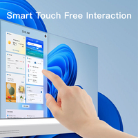 Écran tactile de 30 pouces auto-lumineux en verre transparent ultra fin pour télévision OLED