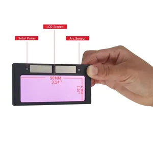 Casque de soudage solaire à obscurcissement automatique True Color / Lunettes de soudeur / Casque de protection contre l'arc électrique pour le soudage / Équipement - Product Image 2