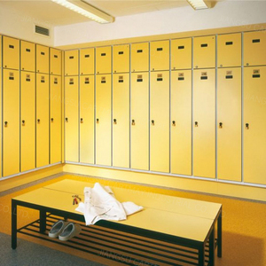 Cartmay Armoire en <span class=keywords><strong>bois</strong></span> HPL Armoire de rangement durable pour l'école et le bureau Armoire pour club de sport - Product Image 6