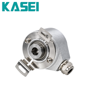 Encodeur Rotatif Optique Mécanique KASEI 40mm ABZ1000 PPR DC12V Coque en Aluminium Extra Fine GKC pour la Robotique
