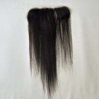 Listo para enviar: Topper de cabello integrado frontal de alta calidad, superventas, con encaje HD 10*1+3*5 para línea de cabello, venta al por mayor para salones.