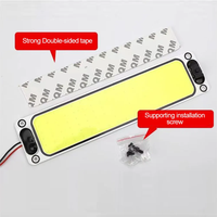 Lampe intérieure de voiture OEM 12V-80V, auto-adhésive, pour camion, 54SMD 108SMD COB, lampe de lecture, plafonnier de voiture, panneau LED