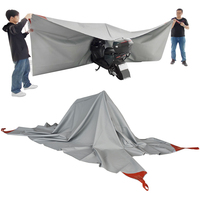 Couverture anti-feu pour moto 4m * 5m, haute teneur en silice, double revêtement, pour la sécurité des vélos électriques, des trottinettes électriques et des motos