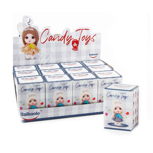 Boîte surprise, costumes variés, mini poupées en vinyle, sacs, ornements, porte-clés mignons, cadeaux pour filles, bonbons, jouets pour enfants - Product Image 2