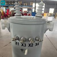 Transformateurs monophasés montés sur poteau MV&HV 5kVA 50kVA Sortie 240V/120V/240V Fréquences 220V/380V/110V/440V 10kV/6kV