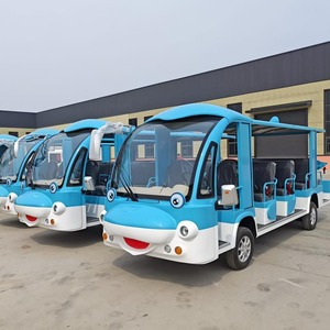 Navette électrique à thème <span class=keywords><strong>de</strong></span> dessins animés chinois, double étage, 14 et 8 places, pour le tourisme aéroportuaire et la <span class=keywords><strong>location</strong></span> <span class=keywords><strong>de</strong></span> voitures, à vendre - Product Image 3