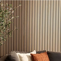 Équipement de studio moderne pour stades, lames décoratives murales en fibre de polyester, lames acoustiques pour murs d'hôtels, appartements, écoles