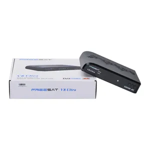 กล่องรับสัญญาณดาวเ<span class=keywords><strong>ท</strong></span>ียม 4K Ultra HD Freesat V8 Ultra รองรับ DVB-S2X/T2/ISDBT/ATSC พร้อม WiFi ในตัว รองรับ YouTube PowerVu BISS Auto Roll - Product Image 4