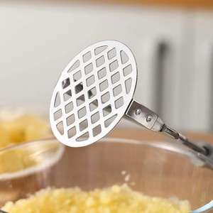 Stainless Steel Potato Masher 304 Grade Manual Kitchen Tool For Baby Food And Household Use - Product Image 2