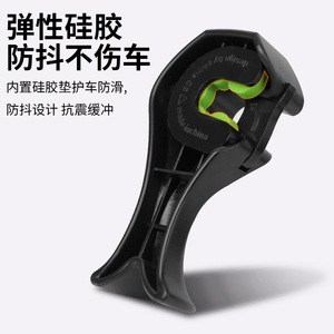 Car Seat <b>Hooks</b> Heavy Duty Black Pair Plastic Slip <b>Hook</b> For Rear Seat Backrests Practical Hanging Ornaments - Product Image 3