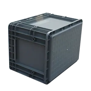 NEXARA PP 400-280 Hot Selling Plastic Turnover Mobile Container Anti-fall And Anti-collision Logistics Box