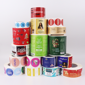 Etiquetas Adhesivas Circulares al por Mayor, Rollo de Etiquetas de Marca, Etiquetas Redondas Resistentes al Agua, Etiquetas de Vinilo con Logotipo Personalizado - Product Image 5