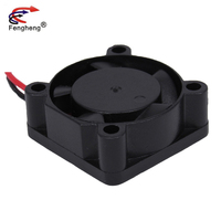 Micro ventilateur de refroidissement 2510 25x25x10mm 12v 24v Noir Plastique 5 pales Ventilateur axial à roulement à billes CC pour instrument de beauté