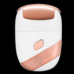 Removedor de callos eléctrico con pantalla LCD para uso doméstico con función de exfoliación, mango de plástico blanco y negro - Product Image 2