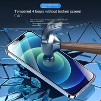 ABGlue 0.33mm échappement rapide 9D verre trempé pour iPhone 15 14 13 12 11 Pro protecteur d'écran