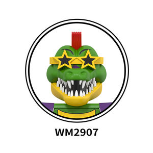 WM6206 FNAF Chica Freddy Roxanne Wolf Vanny Arctic Ballora Montgomery Gator Corrpt Crush Freddy Mini Blocchi da Costruzione Giocattoli per Bambini - Product Image 6
