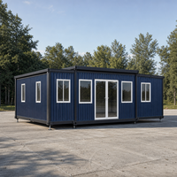 Maison conteneur détachable, bâtiment préfabriqué modulaire pour l'hébergement et le bureau