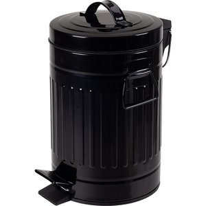 Poubelle à pédale pour salle de bain avec revêtement en poudre galvanisé, poubelle à poussière (AWS105) - Product Image 5