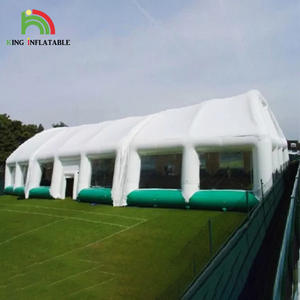 Tente gonflable de <span class=keywords><strong>grande</strong></span> arche de terrain de football <span class=keywords><strong>20m</strong></span> x 10m x 7m tente de gymnase Commercial extérieur pour location - Product Image 4