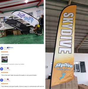 Tùy chỉnh hình chữ nhật Giọt Nước Mắt bãi biển cờ bên đường quảng cáo buồm cờ khuyến mại tổ chức sự kiện Cờ biểu ngữ, Giọt Nước Mắt dấu hiệu cho doanh nghiệp - Product Image 6