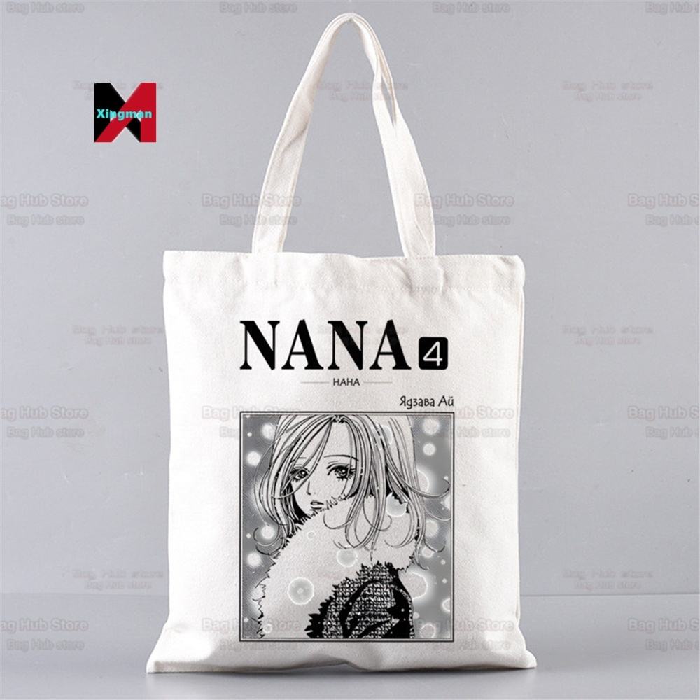 Nana Manga Canvas Bag Large Capacity Anime Tote