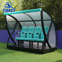 Banc de chaises de repos Vip de joueurs de stade d'abri d'équipe de haute qualité