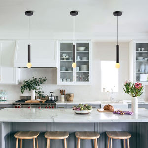 Lámpara de Techo LED Lineal para Oficina, Económica, en Blanco y Negro - Product Image 2