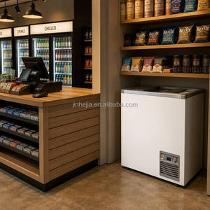 Congelatore piccolo profondo per gelato con display e personalizzazione OEM -18°C ° Espositore Verticale Stabile per <span class=keywords><strong>Gelateria</strong></span> e Prodotti Congelati - Product Image 2