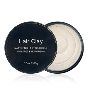 Argilla Modellante per <span class=keywords><strong>Capelli</strong></span> Unisex Premium 100g Tenuta Forte Finitura Opaca Aggiunge Texture e Volume per <span class=keywords><strong>Capelli</strong></span> Ricci ed Extension - Product Image 1