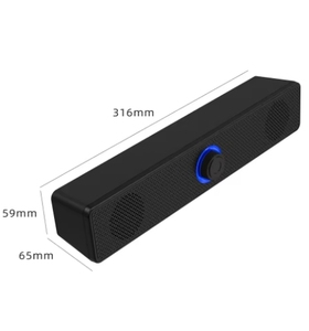 Barre de son JSGAMING 3511 pour ordinateur, PC, TV, ordinateur portable, ordinateur de bureau, haut-parleur filaire, sans fil, Bluetooth, boîte à son, barre de son, <span class=keywords><strong>musique</strong></span> portable - Product Image 2