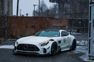 ชุดแต่งตัวถังแบบไวด์บอดี้สำหรับ Mercedes AMG GT GT3 ประกอบด้วยกันชนหน้า กันชนหลัง สเกิร์ตข้าง สปอยเลอร์หลัง ครอบล้อ - Product Image 2