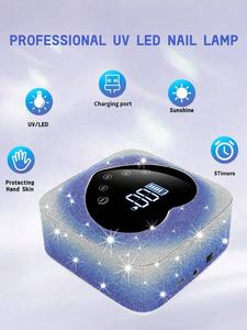 Lámpara de <span class=keywords><strong>Uñas</strong></span> de Gel UV LED, Luz UV Morada, Máquina de Fototerapia de <span class=keywords><strong>Uñas</strong></span>, Lámpara de Manicura Profesional de Plástico, Secador de Esmalte de Gel <span class=keywords><strong>Ultravioleta</strong></span> - Product Image 2