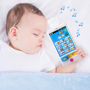 Logo su misura musicale bambino Smart giocattoli del telefono cellulare Mini pulsante finta cellulare per i bambini - Product Image 6