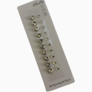 Paquete de Semillas de Acupresión Auricular Portátiles Daily Health Enhance Silver Gold Pearl para Masaje de Reflexología de Puntos Auriculares - Product Image 4
