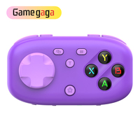 Manette de jeu sans fil Gamegaga Y05 Mini, manette de jeu portable BT avec prise en charge des vibrations, jeu/livre électronique/prise de photos, multiplateforme