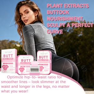Tiras Orales para Mejorar los Glúteos OEM con Vitaminas y Ácido Pantoténico para un Reafirmante y Levantamiento Natural - Product Image 3