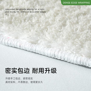 พรมเด็กผ้าแคชเมียร์เทียมรูปสี่เหลี่ยมผืนผ้ากันคราบลายการ์ตูนพรมข้างเตียงนุ่มสำหรับห้องนอนห้องนั่งเล่นเด็กใช้ - Product Image 5