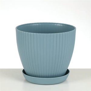 Nouvelle arrivée maison jardin jardinière pot <span class=keywords><strong>pas</strong></span> <span class=keywords><strong>cher</strong></span> balcon patio décor céramique plante pots de <span class=keywords><strong>fleurs</strong></span> avec plateau - Product Image 3