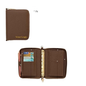 Cartera de Cuero Genuino Suave A7 de 7 Colores, con Cierre, para Organizar Dinero en Efectivo, el Regalo Perfecto para Navidad/Oficina/Escuela - Product Image 4