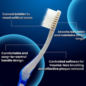 <span class=keywords><strong>Brosse</strong></span> à dents de luxe de haute qualité, manche transparent en PTEG, poils extra doux, conçue pour les gencives sensibles, <span class=keywords><strong>brosse</strong></span> à dents manuelle pour usage domestique - Product Image 5