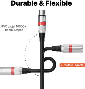 Câble <span class=keywords><strong>XLR</strong></span> professionnel sur mesure pour usine, 1M, 3M, 5M, 20M, câble d'effet <span class=keywords><strong>micro</strong></span> <span class=keywords><strong>XLR</strong></span> mâle vers <span class=keywords><strong>femelle</strong></span>, câble audio <span class=keywords><strong>XLR</strong></span> vers <span class=keywords><strong>XLR</strong></span> - Product Image 5