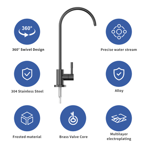 WOSFER <span class=keywords><strong>Fontaine</strong></span> de purification d'<span class=keywords><strong>eau</strong></span> potable de cuisine Purificateur d'<span class=keywords><strong>eau</strong></span> <span class=keywords><strong>Robinet</strong></span> de filtre - Product Image 5