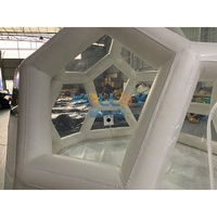 Tente bulle gonflable Star View pour 2 à 4 personnes, abri familial extérieur avec design transparent