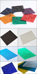 Panel de Techo de <span class=keywords><strong>Policarbonato</strong></span> Sólido Bronceado con Relieve de Diamante Transparente y Económico, Láminas de <span class=keywords><strong>Policarbonato</strong></span> con Relieve - Product Image 6
