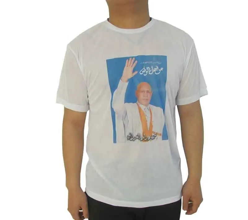 टी शर्ट यूनिसेक्स पोलो पुरुषों की सफेद मेरे रास्ते से आदमी लोगो प्रिंट Crewneck टी शर्ट लक्जरी लेकिन सस्ते FEON फैक्टरी