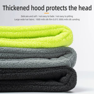 <span class=keywords><strong>ROCKBROS</strong></span> <span class=keywords><strong>Cagoule</strong></span> Coupe-Vent Chaude et Ajustable, Capuche Thermique en Polaire pour Hiver - Product Image 3