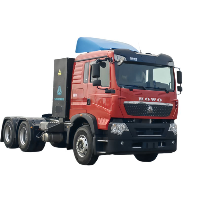 Электрический тягач Sinotruck Howo TX 6x4, 282 кВтч, жидкостное охлаждение, тягач, задняя пневматическая подвеска