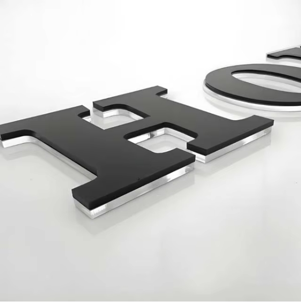 Подгонянные 3D акриловые буквы, наружные 3D шрифты, подгонянные фоновые шрифты стены